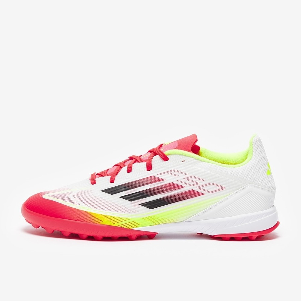 Adidas F50 League‎ Turf Mens Size 13 Soccer Cleats White/Red/Yellow - NEW